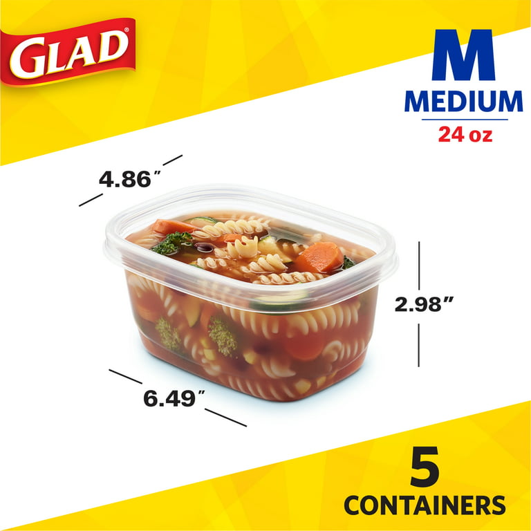 GladWare Mini Food Storage Containers 8 ct – Peters Market Inmate Delivery  Services