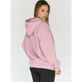 thumbnail image 4 of FUNING Womens Zip Up Hoodies Oversized Sweatshirts Fall Fashion Outfits Casual Jackets 2025 Winter Clothes, 4 of 6