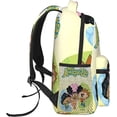 thumbnail image 3 of My Big Anime Big Friend Backpack Large Capacity Leisure Travel Backpack Book Bag Outgoing Daypack 11.4x7.8x15.7 inch, 3 of 7