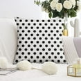 thumbnail image 3 of Black Spots Decorative Pillows Inserts & Covers,Soft Pillow Cas Covers,linen Pillowcases Double-sided Printing for Sofa Couch Outdoor Decor,Pillow Case Set Of 2,20x20 Inches, 3 of 7