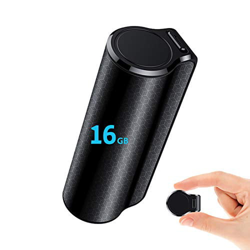 32GB Mini Voice Activated Recorder Interview Magnetic Audio Recorder Small Listening Recording Devices -500Hours Recording Time 365 Days Standby Digital Voice Recorder for Lecture Meeting
