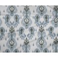 thumbnail image 4 of oneOone Tissu Polyester Lycra Motif Cachemire Ikat Tissu BTY 56 Pouces de Large, 4 of 4