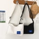 thumbnail image 5 of Sonducket Bolso de hombro de gran capacidad para mujer de estilo informal, bolsos cruzados para viajes de senderismo y chicas, bolso con correa Bolsas de mensajero y de hombro Blanco Grande, 5 of 6
