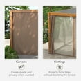 thumbnail image 6 of Outsunny 12'x19' Aluminum Pergola with Adjustable Louvered Roof, Natural, 6 of 10