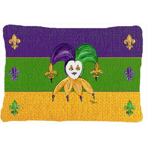 Mardi Gras Indoor & Outdoor Fabric Decorative Pillow