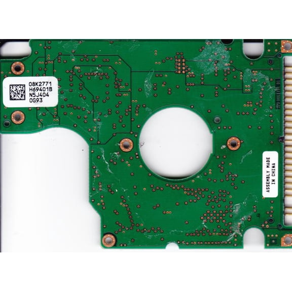 IC25N040ATMR04-0, PN 08K0862, 08K2771 H69401B, Hitachi 40GB IDE 2.5 PCB