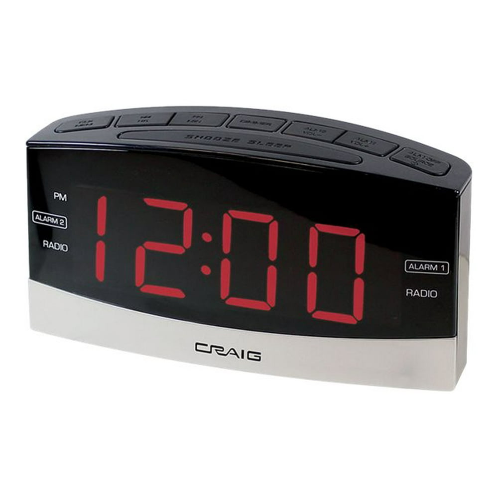 Craig CR41806BT - Clock radio - Walmart.com - Walmart.com