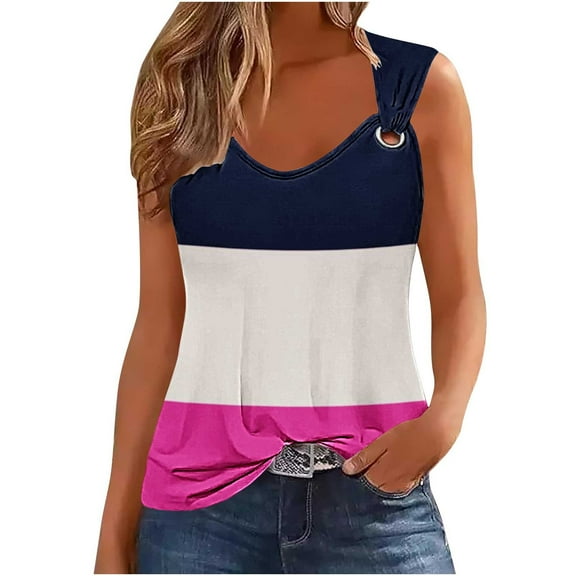 Plus Size Summer Tops For Women On Cotton Tank Top Women Loose Fit Boho Tunic Tops For Women Plus Size T Shirts For Women V Neck Pack