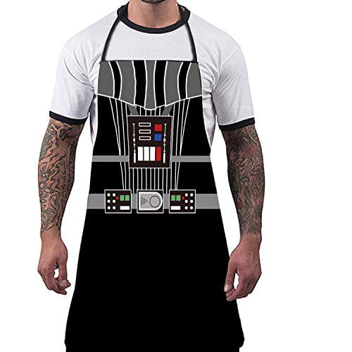 Darth Baker Apron Funny Wars BBQ Baking Vader Star Christmas Father's Day Gift 