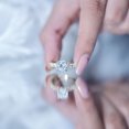 thumbnail image 5 of Rosec Jewels IGI Certified Lab Grown 2 Carat Diamond Engagement Ring - IGI Certified Diamond Solitaire Ring - E-VS1 Quality, 925 Sterling Silver, US 4.00, 5 of 8
