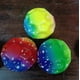 thumbnail image 2 of 3pcs Moon Ball, Rainbow Moon Ball, 7cm Bounce Ball, Small Water Ball, Bath Beach Toy Space Theme Bouncy Balls For Kids Gift n, 2 of 5