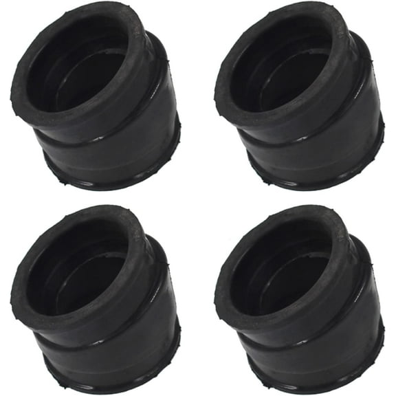 waltyotur Motorcycle 4Pcs Carburetor Intake Manifold Boot Replacement for Honda CB750C CB750F CB750K CB750L CB750SC 1979-1983