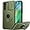 Olive Green Magnetic, variant on for Samsung Galaxy S22 Ultra Case with Upgraded Sliding Camera Lens Cover and Strong  Kickstand - -Grade Shockproof Protective Phone Case 6.8" for Men Women Girls - Pine Green