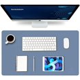 thumbnail image 1 of K KNODEL Desk Mat Waterproof for Desktop  Leather Desk Pad for Keyboard  Mouse Pad Protector for Office and Home (Pink  31.5" x 15.7"), 1 of 6