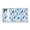 Blue Butterfly Pattern, variant on Cloth Wallet with Lanyard & Multiple Compartments Fashion Purse Zipper Clutch Bag for Cash Cards Coins Dark Teal Turtle Pattern