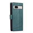 thumbnail image 5 of Nalacover Case for Google Pixel 7A - Card Holder PU Leather Wallet Cover with Magnetic Clasp Stand Hand Strap, Soft TPU Inner Shockproof Anti-Scratches Case for Google Pixel 7A, Darkgreen, 5 of 10