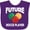 Purple, variant on Inktastic Future Bocce Player Boys or Girls Baby Bib