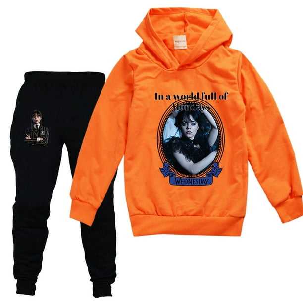 Chándales casuales para niños, conjunto de ropa para niños, suéter de manga larga, sudadera + pantalones zhangyuxiang LED