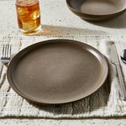 Better Homes and Gardens Banks Brown 10.25-Inch Stoneware Dinner Plate
