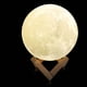 thumbnail image 5 of Luz de la Noche de Luna, Lámpara de Luna 3d Decorativa Con Soporte de Madera para Dormitorio, 5 of 8