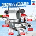 thumbnail image 2 of Parrilla para barco BTG Gear Tailwaves de acero inoxidable, 12.000 BTU, 2 of 9