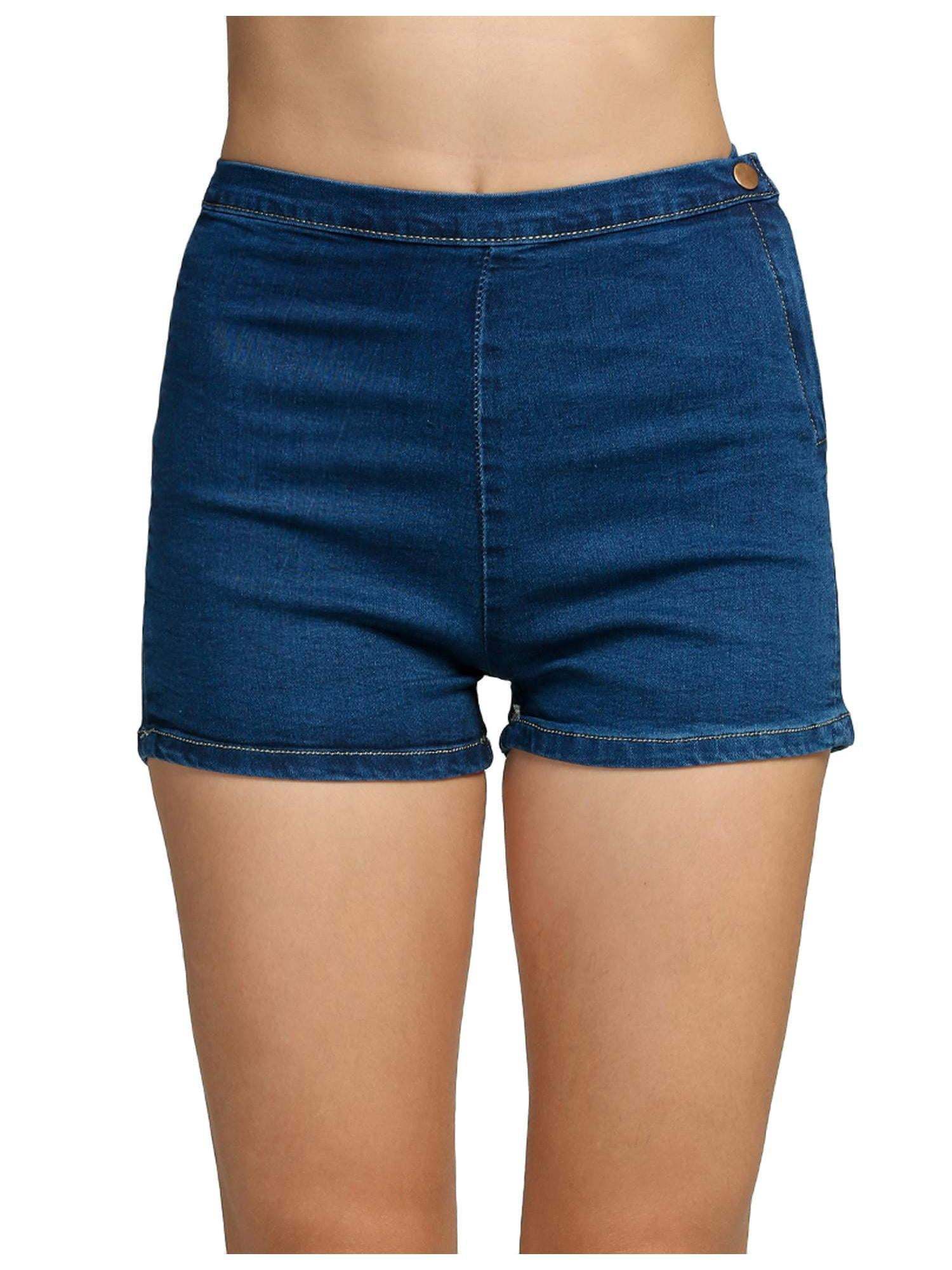 denim hot pants for womens