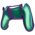 thumbnail image 5 of eXtremeRate Chameleon Green Purple Replacement Back Housing Cover for ps4 Controller JDM-040/050/055, 5 of 5