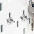 thumbnail image 3 of BESTYASH 6Pcs Metal Pegboard Hooks with Strong Bearing Capacity for Wall and Garage Organizer, 3 of 6