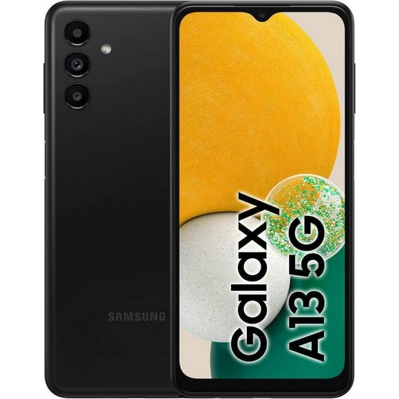 Refurbished Samsung Galaxy A13 5G - 64GB – Black – 50MP Triple Rear & 8MP Front Camera - Fully Unlocked Smartphone - Fair Condition
