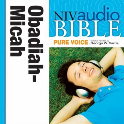 Pre-Owned Pure Voice Audio Bible - New International Version, NIV (Narrated by George W. Sarris): (26) Obadiah, Jonah, and Micah - Audiobook