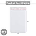 thumbnail image 3 of PSBM White Kraft Bubble Mailers #5 10.5" x 16" Tamper Proof Waterproof Lightweight Padded 200 Pcs for Office and Documents, 3 of 7