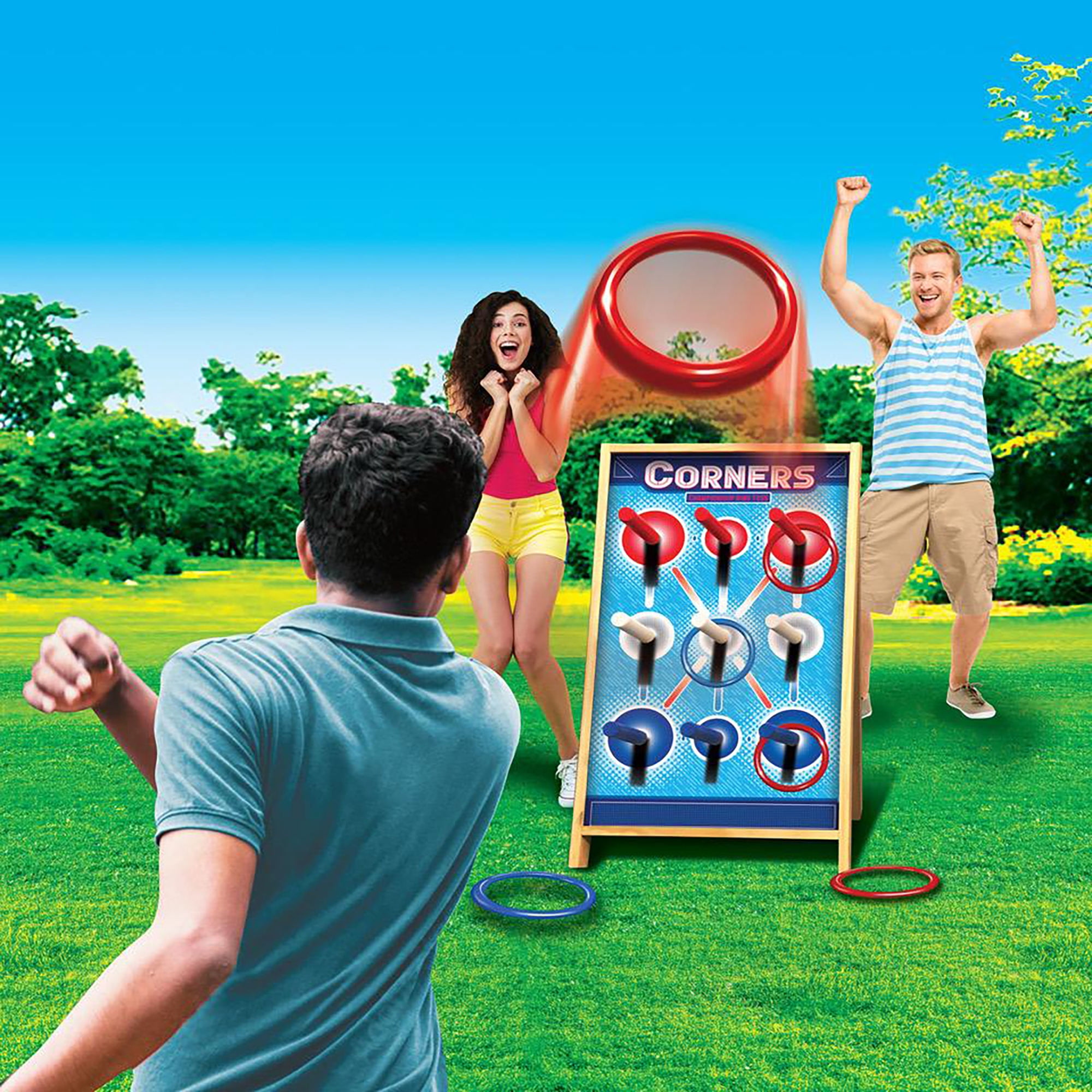 Reinvented Ring Toss Yard & Party Game, Ages 6+