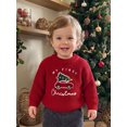 thumbnail image 5 of Cjfdfy Newborn Baby Boy Girl Christmas Sweater Christmas Tree Car Embroidered Long Sleeve Knit Tops Infant Cute My First Christmas Holiday Clothes 0-18M ﻿, 5 of 9