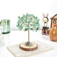 thumbnail image 2 of Wosthever Árbol de piedras curativas y de cristal hecho a mano, opción de regalo, para decoración de escritorio, cristales y piedras curativas Decoración del hogar color, 2 of 6
