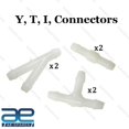 thumbnail image 1 of Windshield Washer Hose Y T & I Connectors Set For Suzuki Sj413 Jeeps, 1 of 5