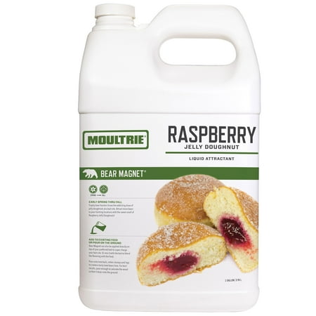 Moultrie Bear Magnet 1 Gallon Hunting Liquid Scent Attractant Jelly Doughnut