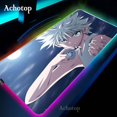 thumbnail image 1 of Alfombrilla de ratón de Anime Hunter x Hunter RGB 80x30 para juegos, alfombrilla de ratón de 2mm de gran tamaño para teclado de ordenador portátil, alfombrilla de mesa con luz LED para juegos LIUWENJING unisex, 1 of 2