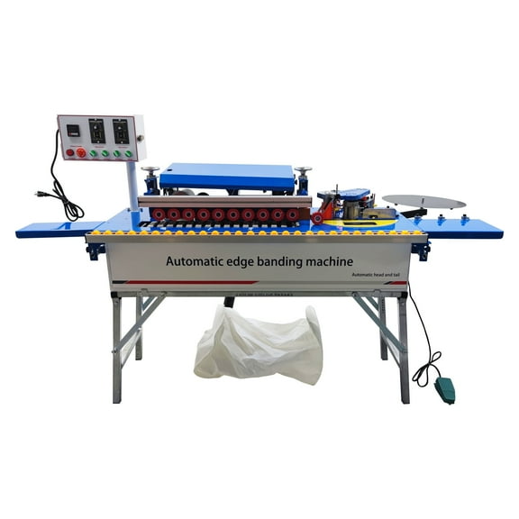 Automatic Edge Banding Machine Pneumatic Edge Bander Edgebander Curve Woodworking Wood Board Edging Machine