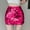 Hot Pink#771, variant on Wowcloth Skirt Black Short High Waist Pleated Skirts for Women Flare Fashion 2025 Sparkly Skirt Rave Festival