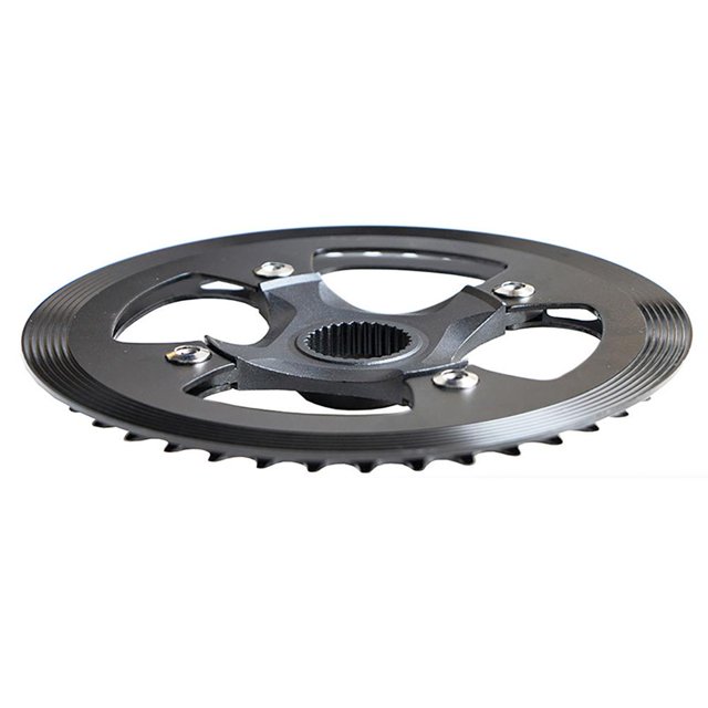 Plato de rueda de cadena para motor medio Bafang M200/M215/M315/M410/M420 Likrtyny Accesorios para bicicletas