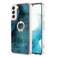 thumbnail image 5 of Allytech for Samsung Galaxy A05s Case 6.7 inch, [Rotation Ring Kickstand] IMD Frame Shockproof Soft Silicone Drop Protective Women Men Slim Marble Cover for Samsung Galaxy A05s, Green, 5 of 10