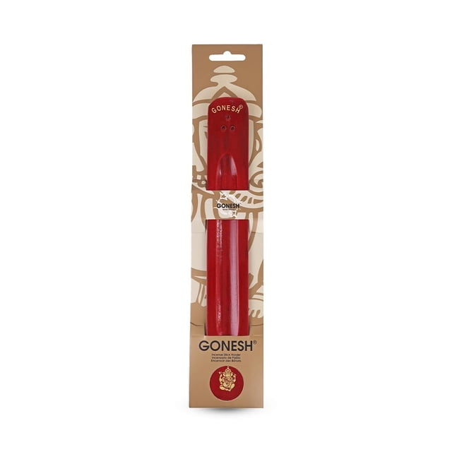 Soporte para incienso Gonesh Wood Red 25x3 cm