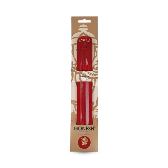Soporte para incienso Gonesh Wood Red 25x3 cm