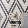thumbnail image 4 of SAFAVIEH Sahara SAH456A Handmade Ivory / Grey Rug, 4 of 7