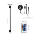 thumbnail image 3 of Wosthever Luces de relleno Stick Control remoto Inalámbrico 2800-6000K Lámpara RGB Varita que cambia de color Respiración Selfie Iluminación Type3 NO3, 3 of 6
