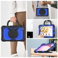 thumbnail image 6 of for Lenovo Tab M8 4th Gen Case 8 inch 2024/2023, 360 Rotating Shockproof Cover with Stand, Handle, Shoulder Strap, Dark Blue Panel, 6 of 7