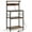 Brown-23Inch, variant on Atilioo Kitchen Bakers Rack with Power Outlet, 4 Tiers Coffee Bar Table, Oven Microwave Stand, Storage Shelf, Appliance Organizer, 23" Gray