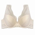 thumbnail image 1 of Brasier Ilusión para Dama, con Delicado Encaje Beige Talla 36B, 1 of 5