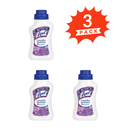 Lysol Laundry Sanitizer Lavender Fusion (Pack 3) - 123fl