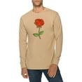 thumbnail image 3 of Plus Size Rose of Love Graphic Long Sleeve Crewneck Tee - Mushroom XL, 3 of 4